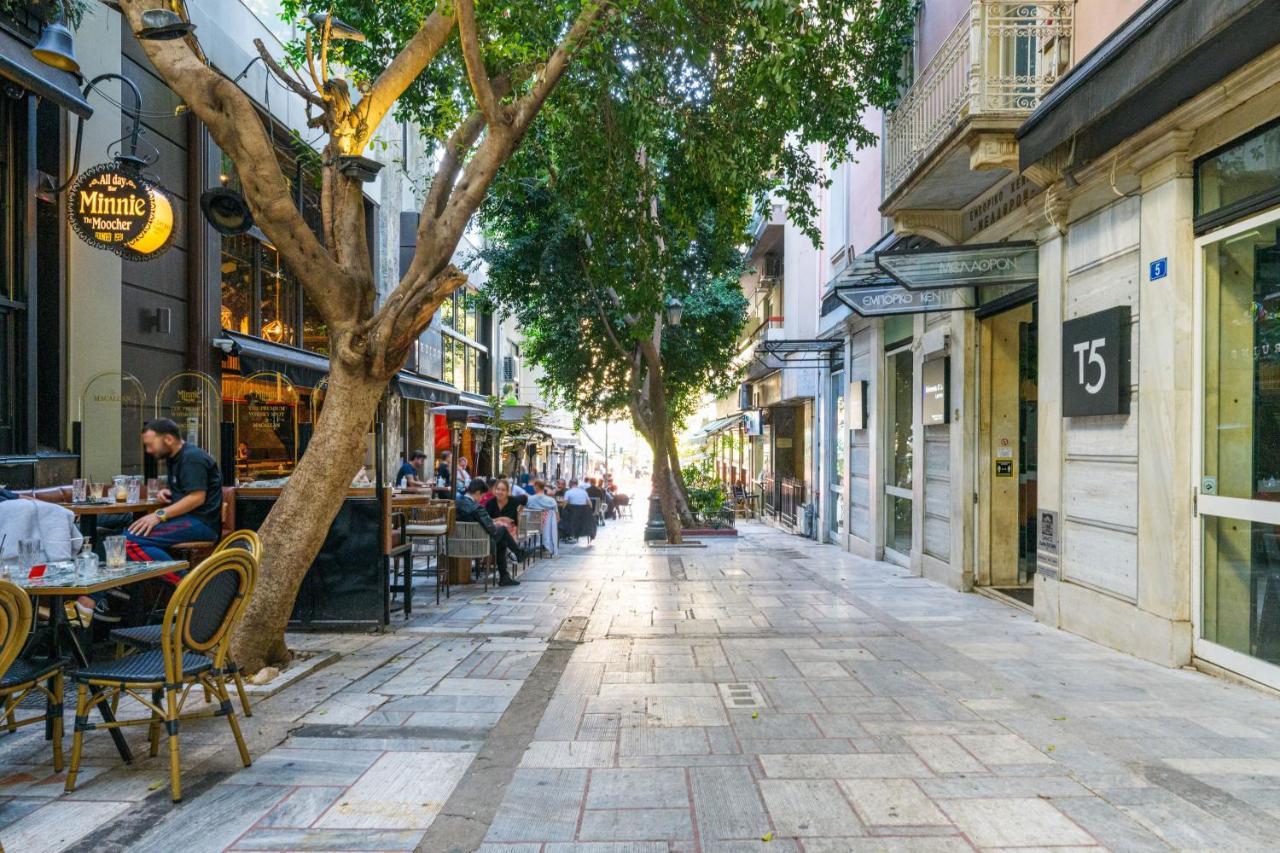 Hubstay - Kolonaki Central Luxury Suite In Athens - 5 Mins Walk To Syndagma, Ermou Экстерьер фото